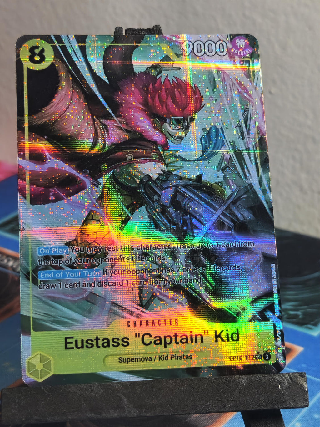 Eustass "Captain" Kid alt art OP10-112 One Piece Proxy Card