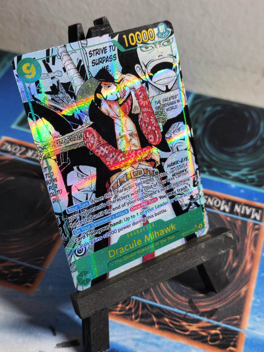 Dracule Mihawk Manga alt art op14-119 One Piece proxy