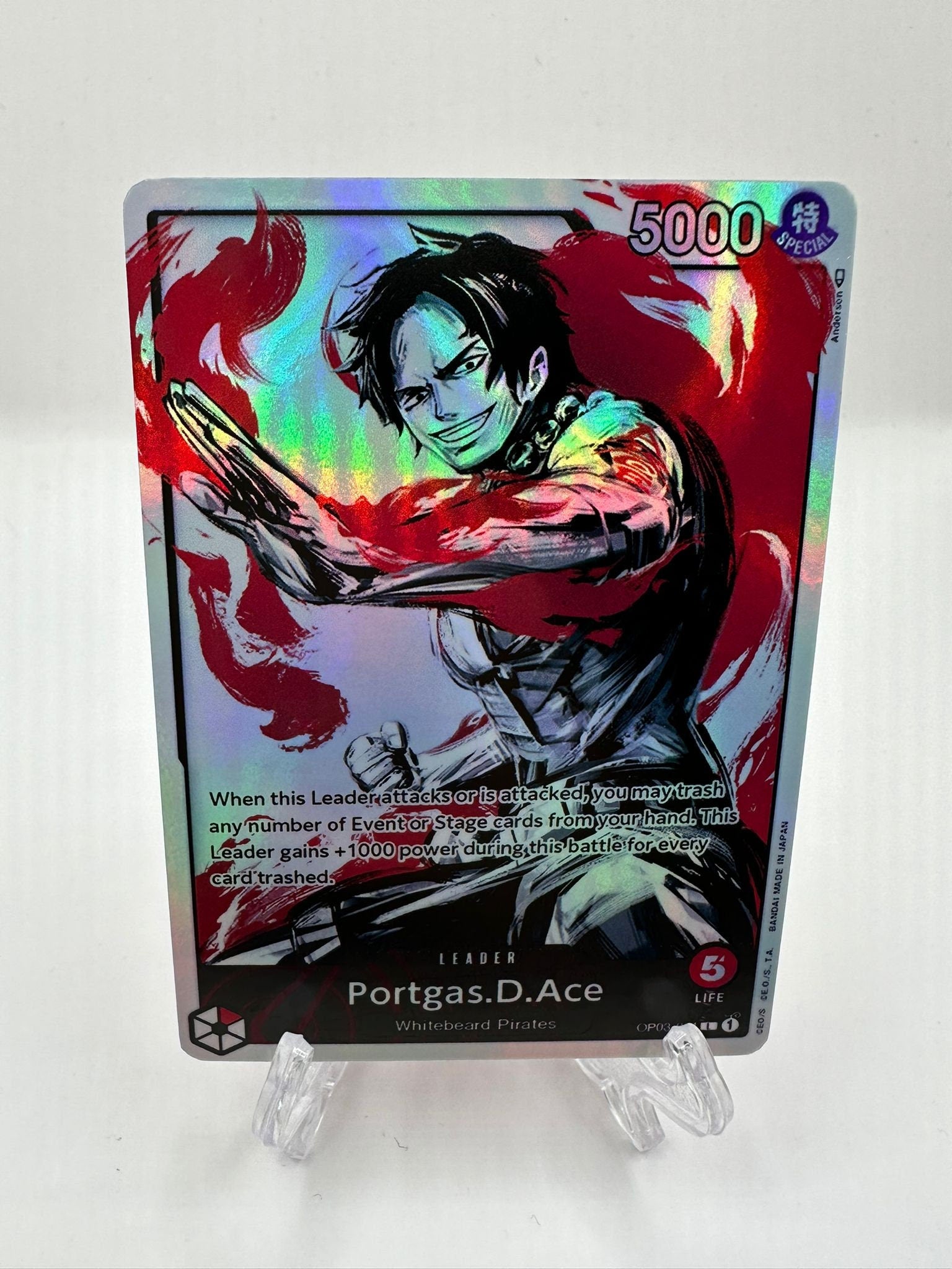 Portgas D. ACE alt art op03-001/proxy