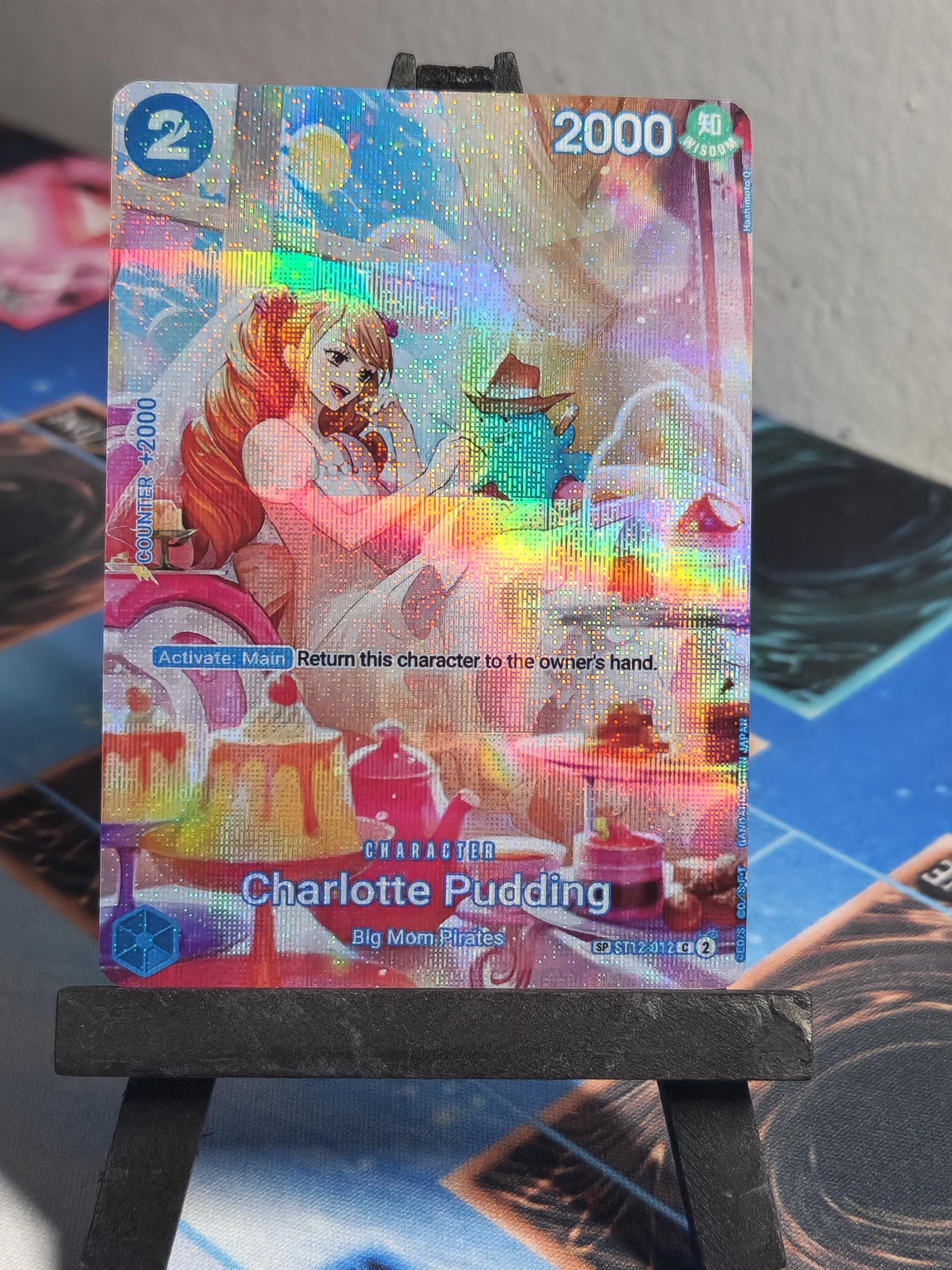 Charlotte Pudding SP alt art st12-012 One Piece Proxy Card
