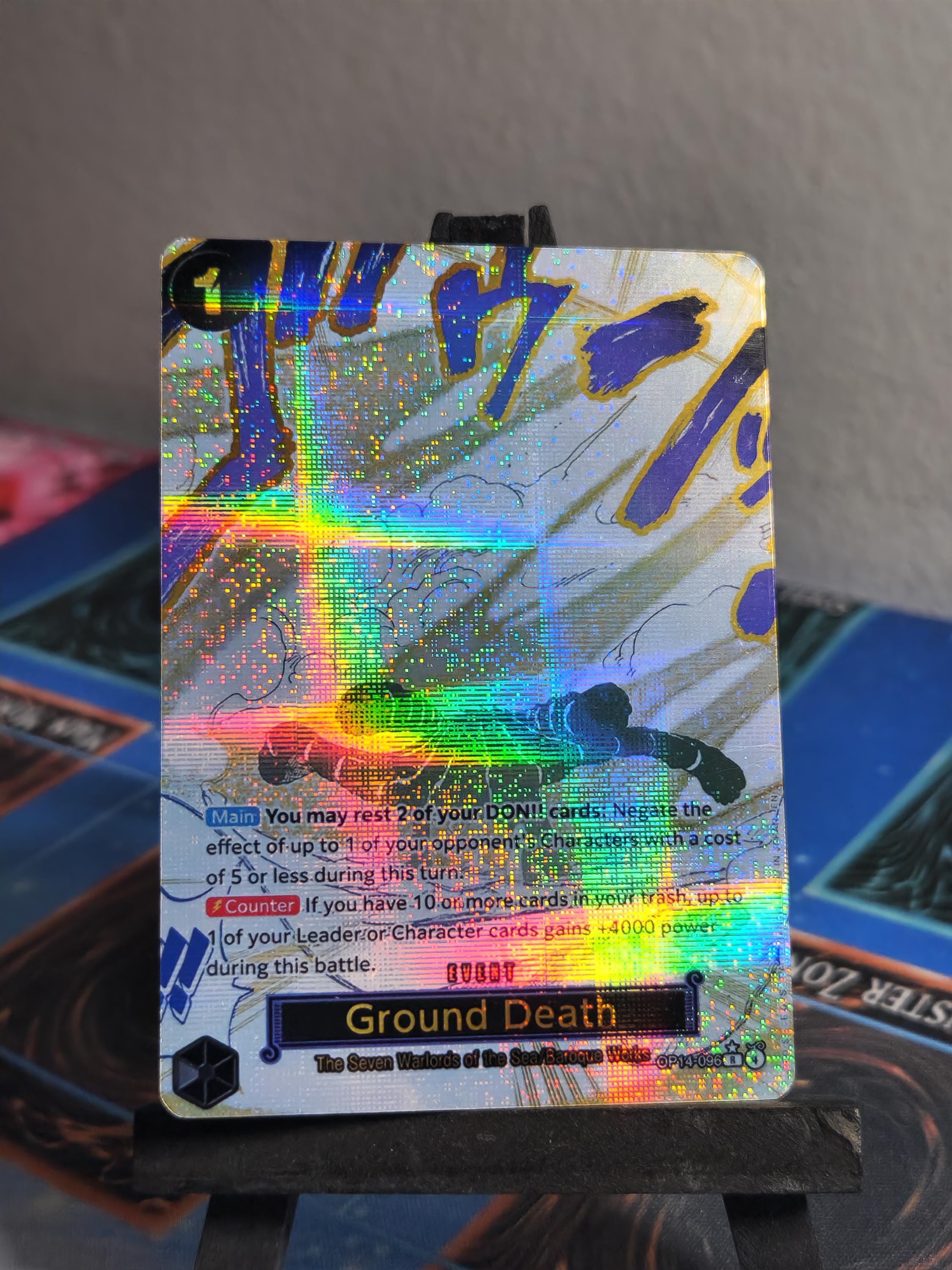 Ground Death alt art op14-096 One Piece proxy