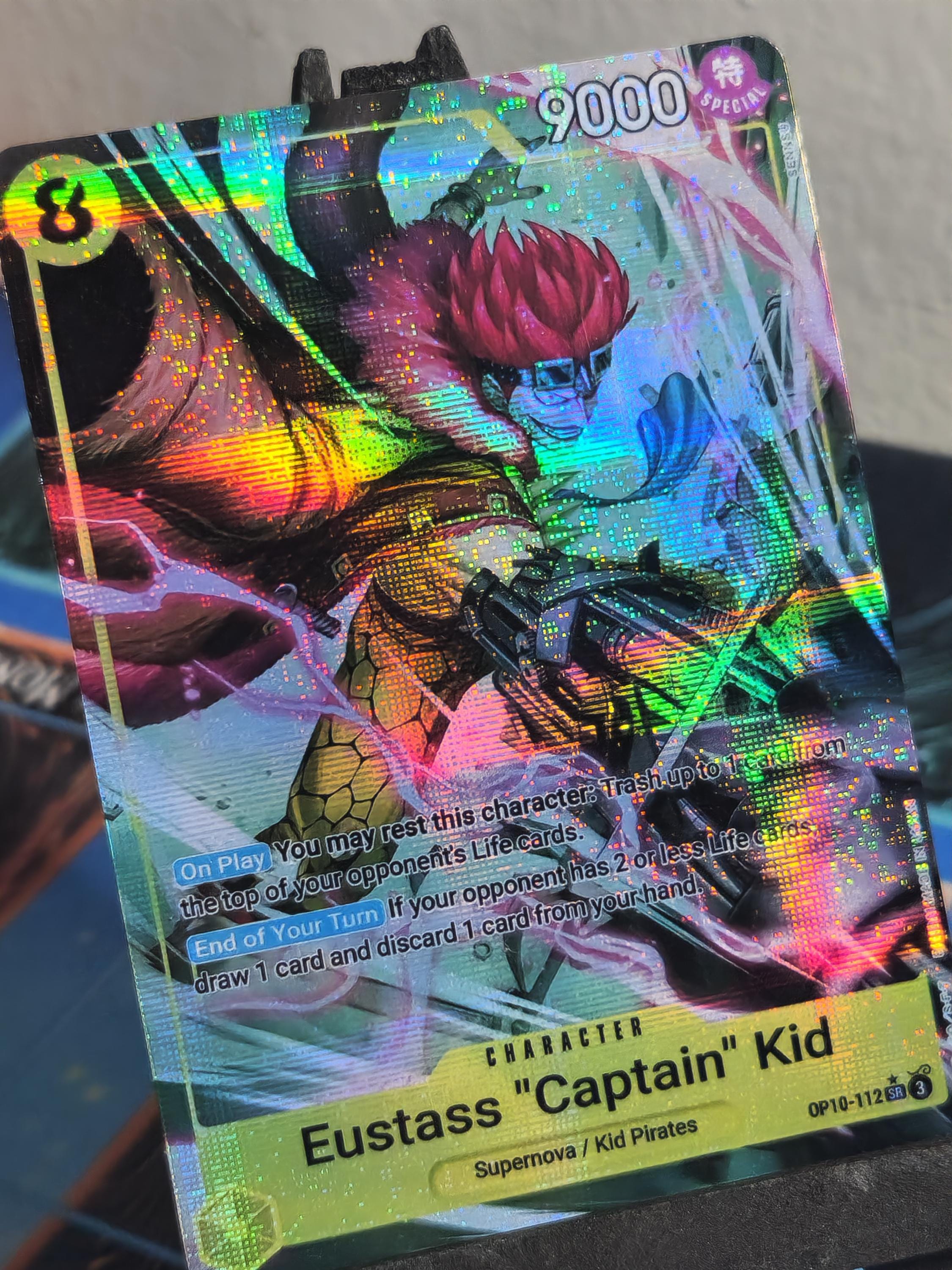 Eustass "Captain" Kid alt art OP10-112 One Piece Proxy Card