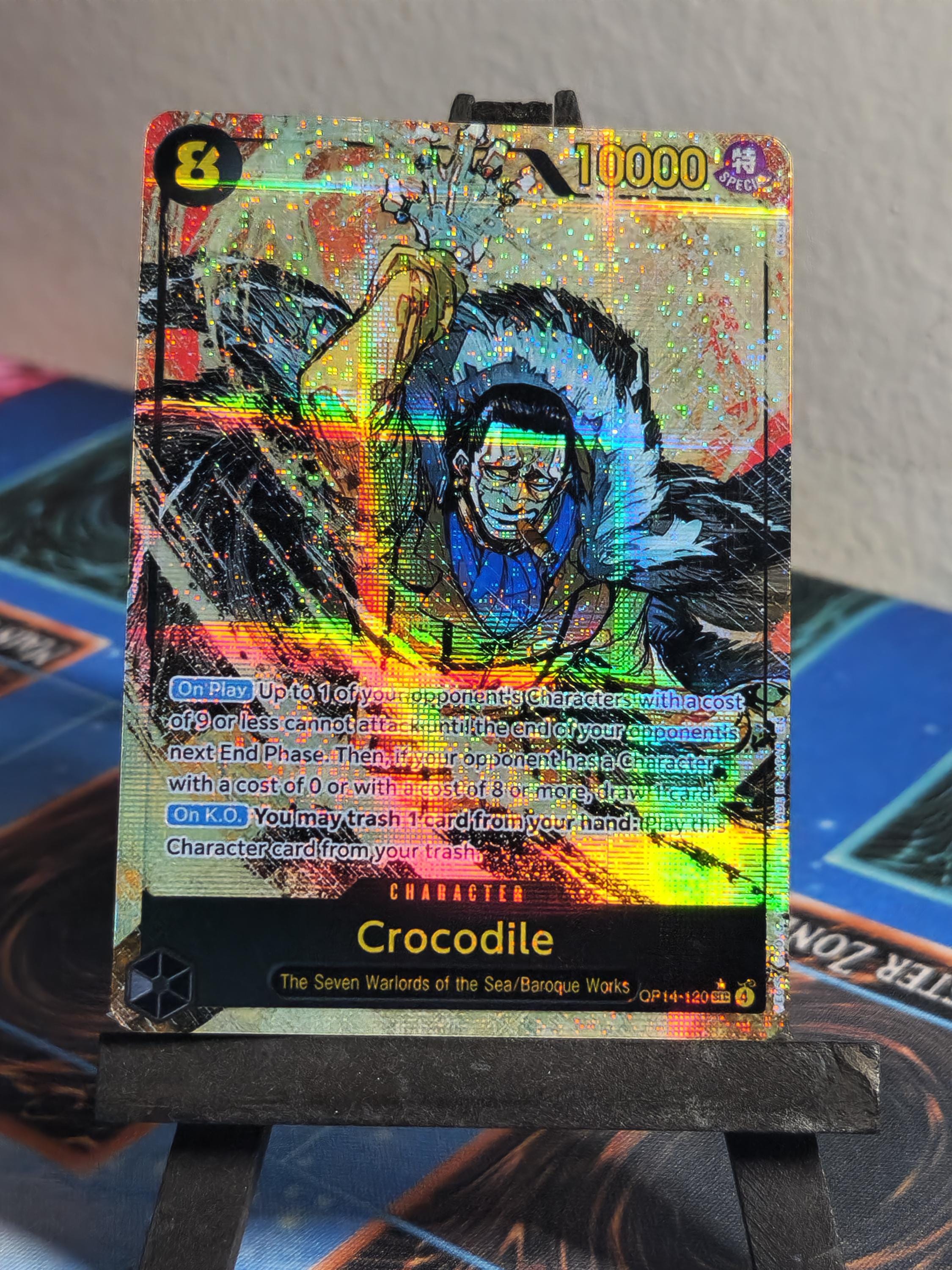 Crocodile alt art op14-120 One Piece proxy