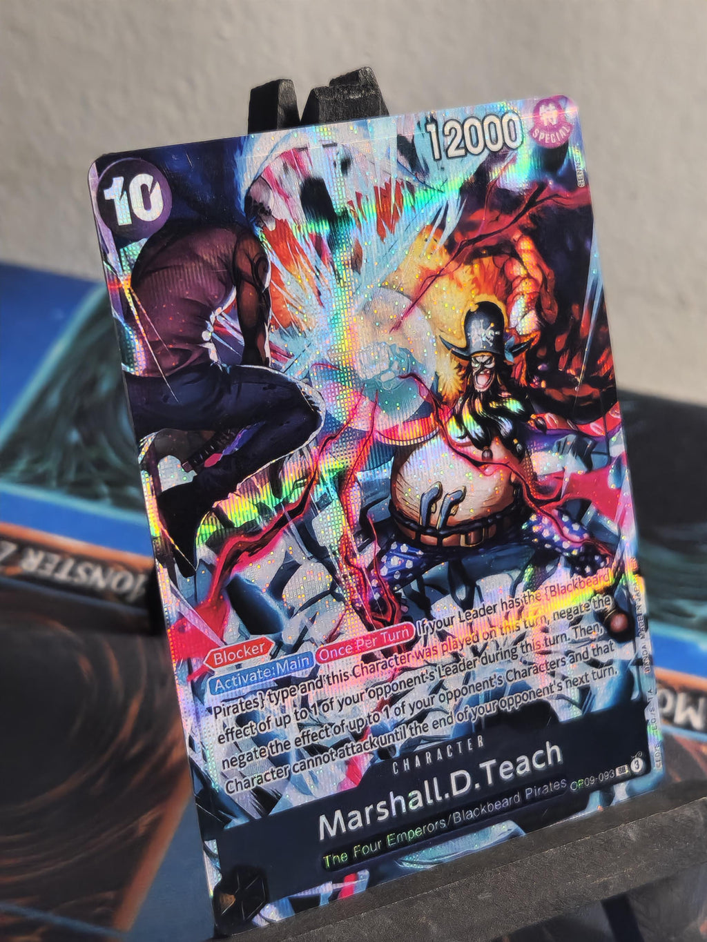 Marshall D Teach 2nd Anniversary alt art op09-093 One Piece Proxy