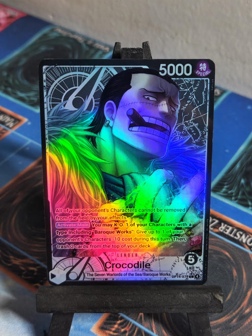 Crocodile Leader Alt Art OP14-079 One Piece Proxy
