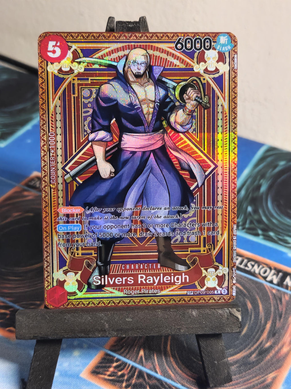 Silvers Rayleigh SP alt art OP09-005 One Piece Proxy