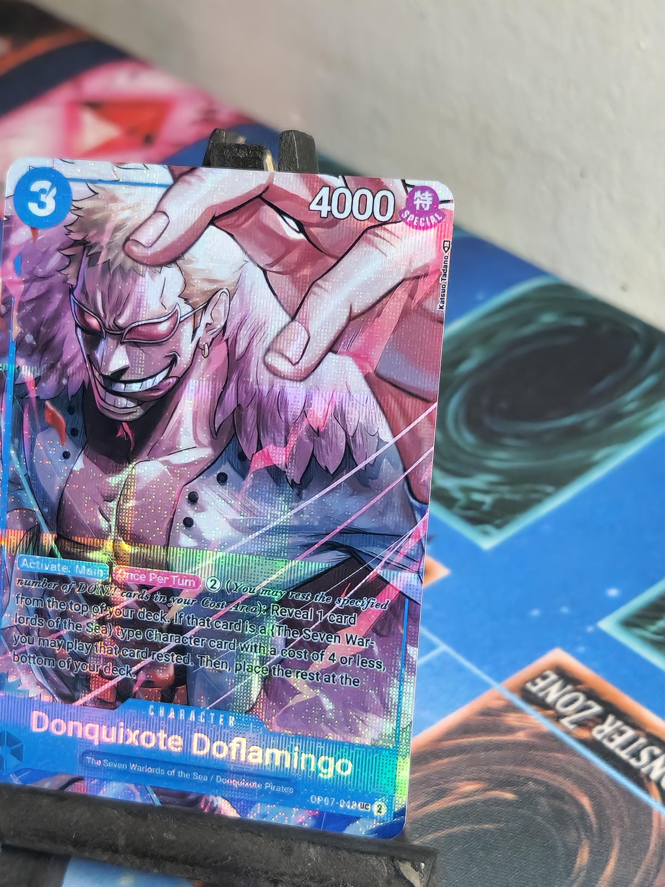 Donquixote Doflamingo 2nd Anniversary alt art op07-048 One Piece proxy