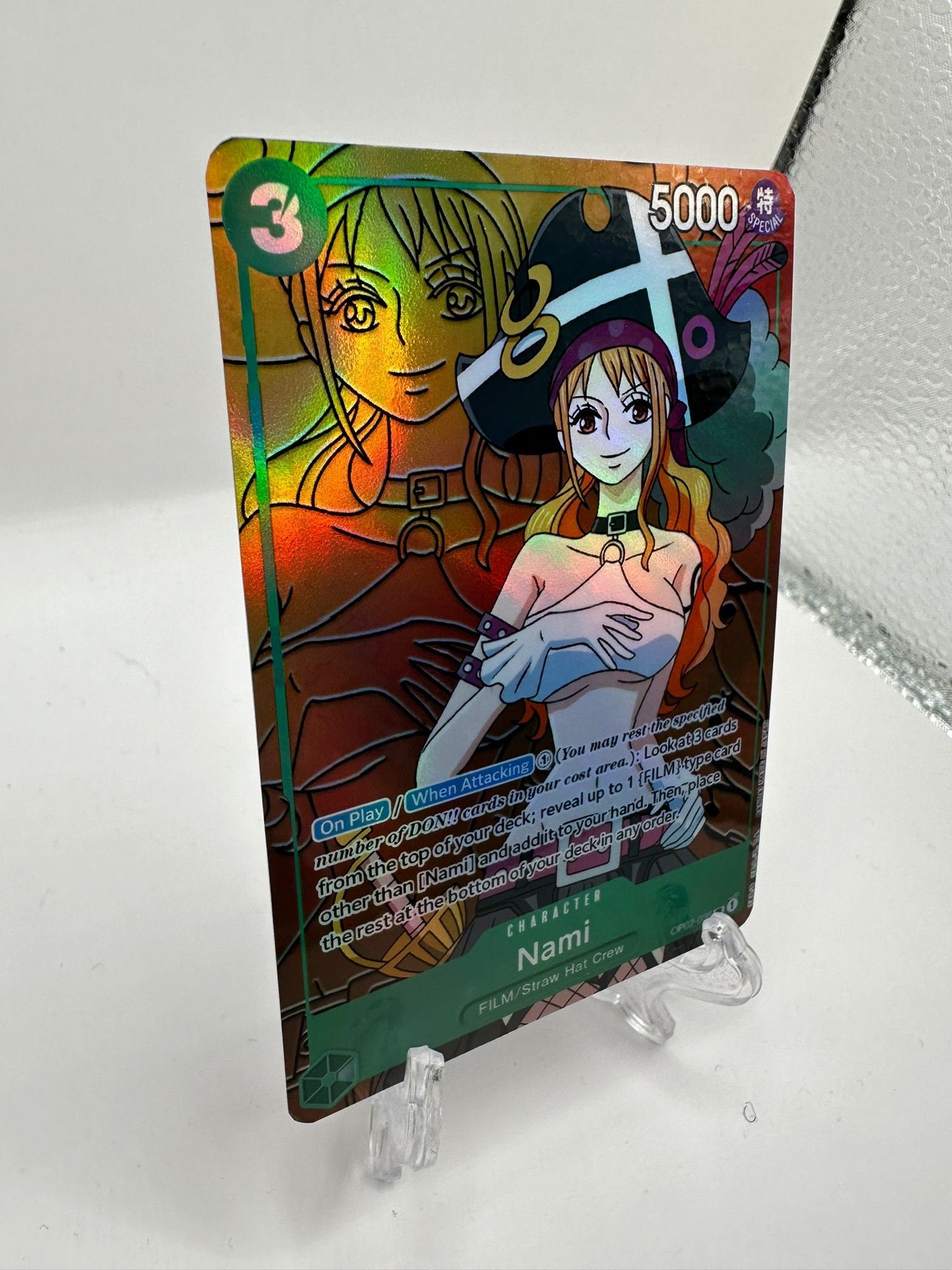 One Piece Nami op02-036 alt art proxy
