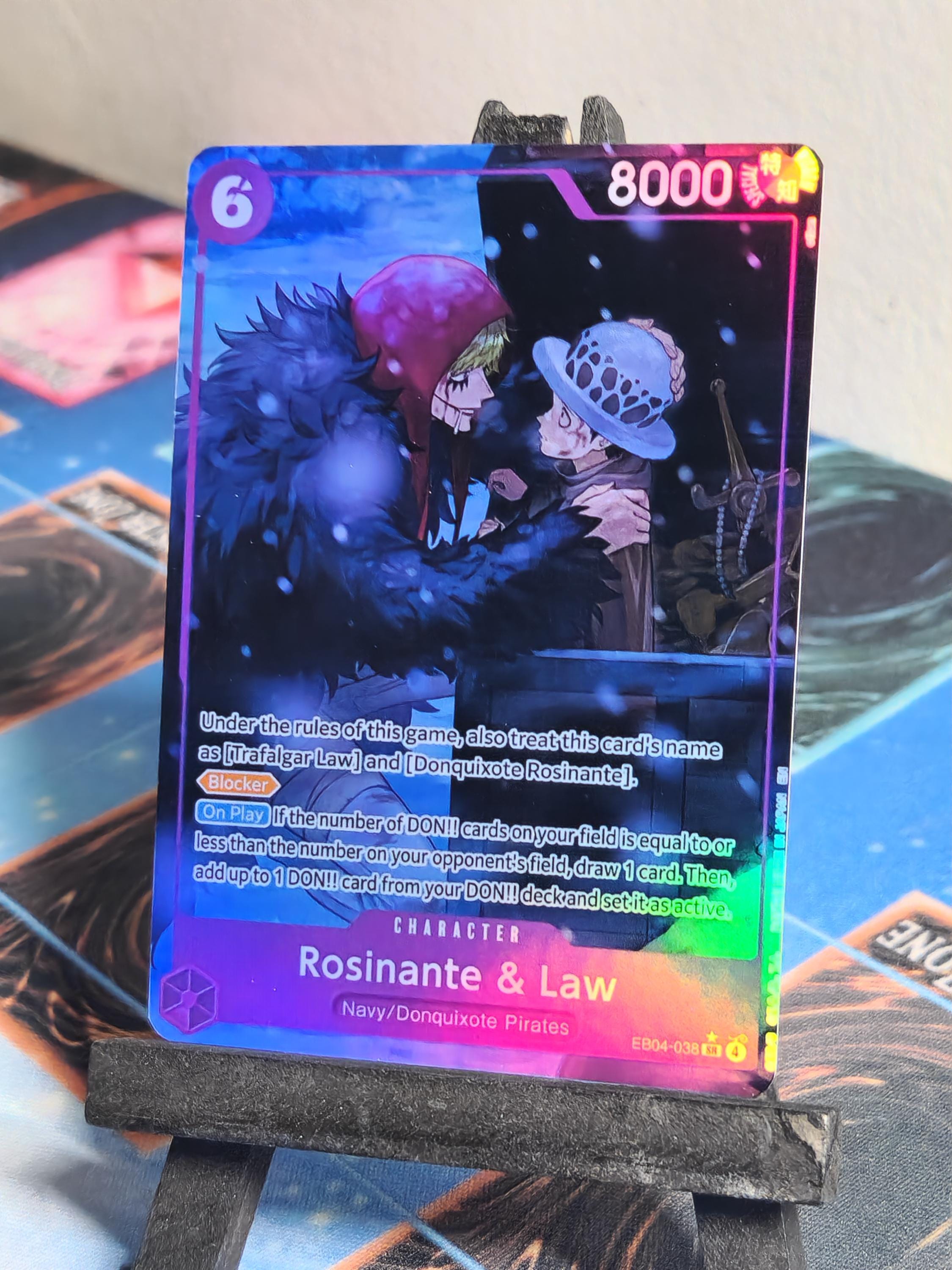 Rosinante & Law alt art EB04-038 One Piece proxy