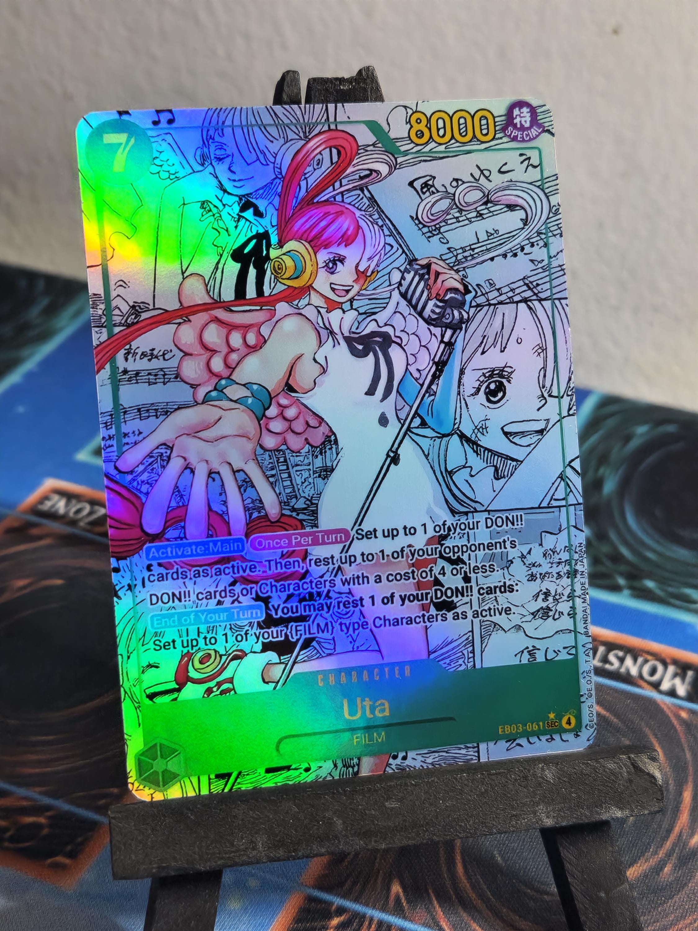 Uta Manga alt art EB03-061 One Piece Proxy