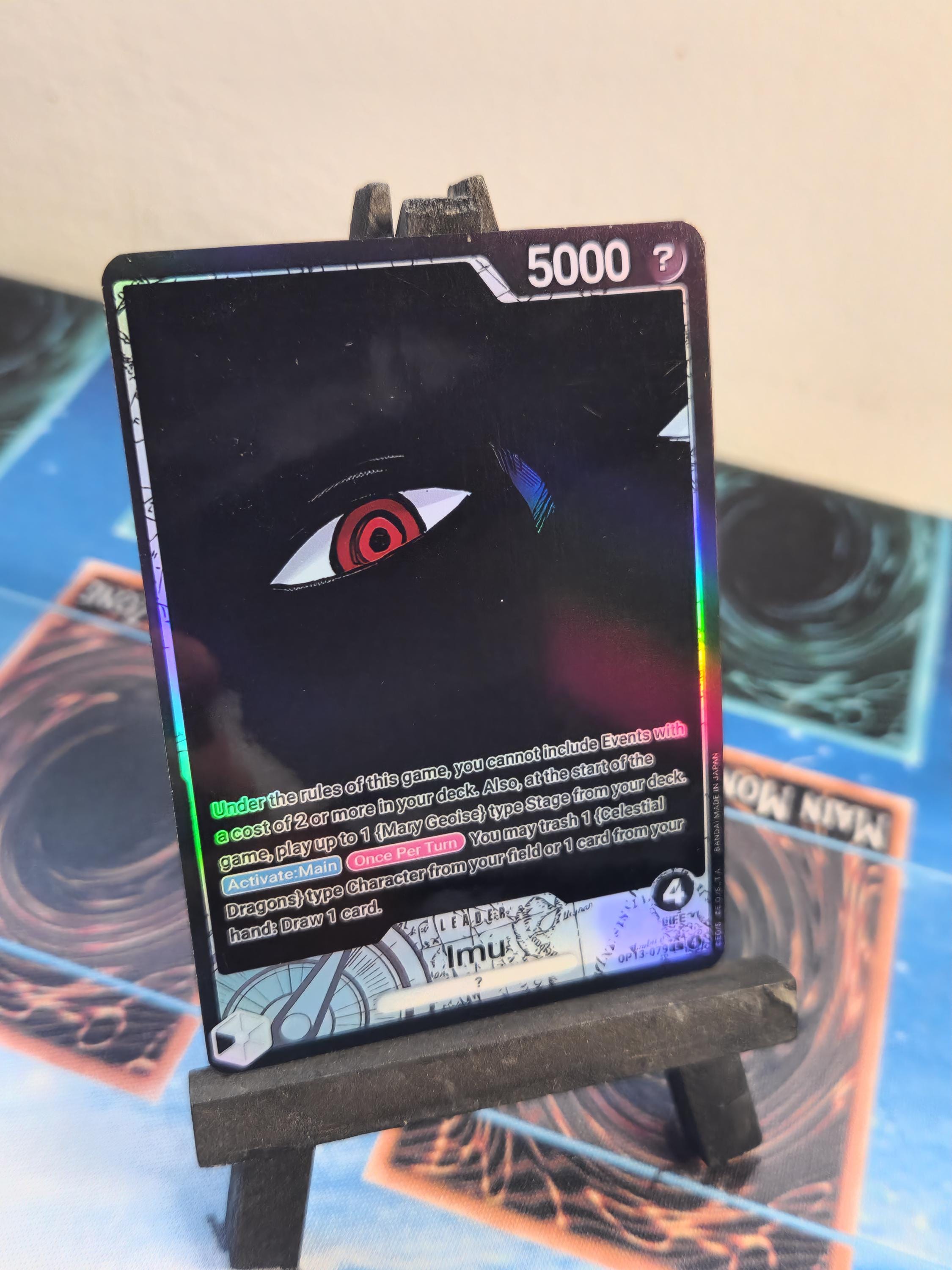 Imu Leader alt art op13-079 One Piece proxy