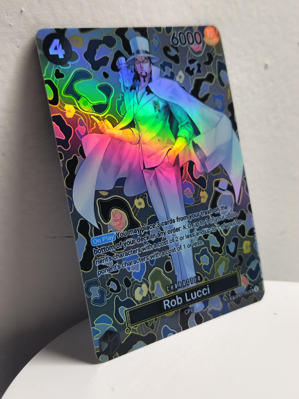 Rob Lucci SP alt art op05-093 One Piece Proxy