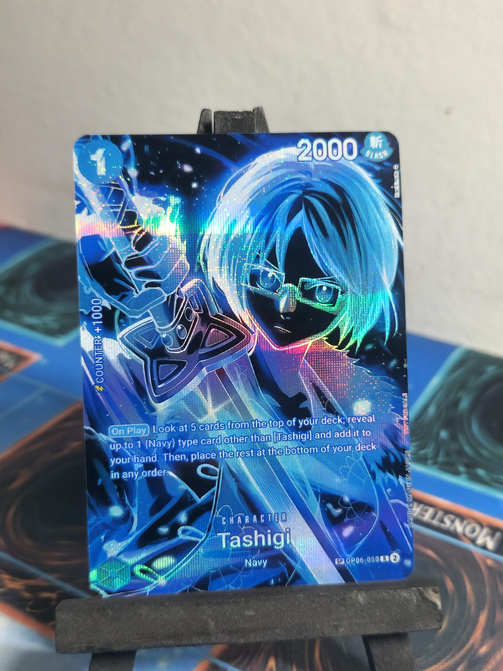 Tashigi SP alt art OP06-050 One Piece Proxy Card