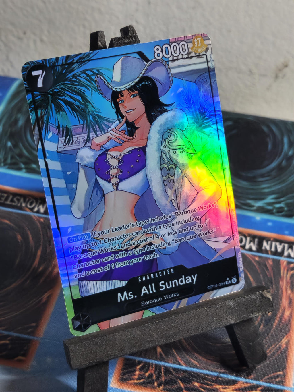 Ms. All Sunday alt art op14-084 One Piece proxy