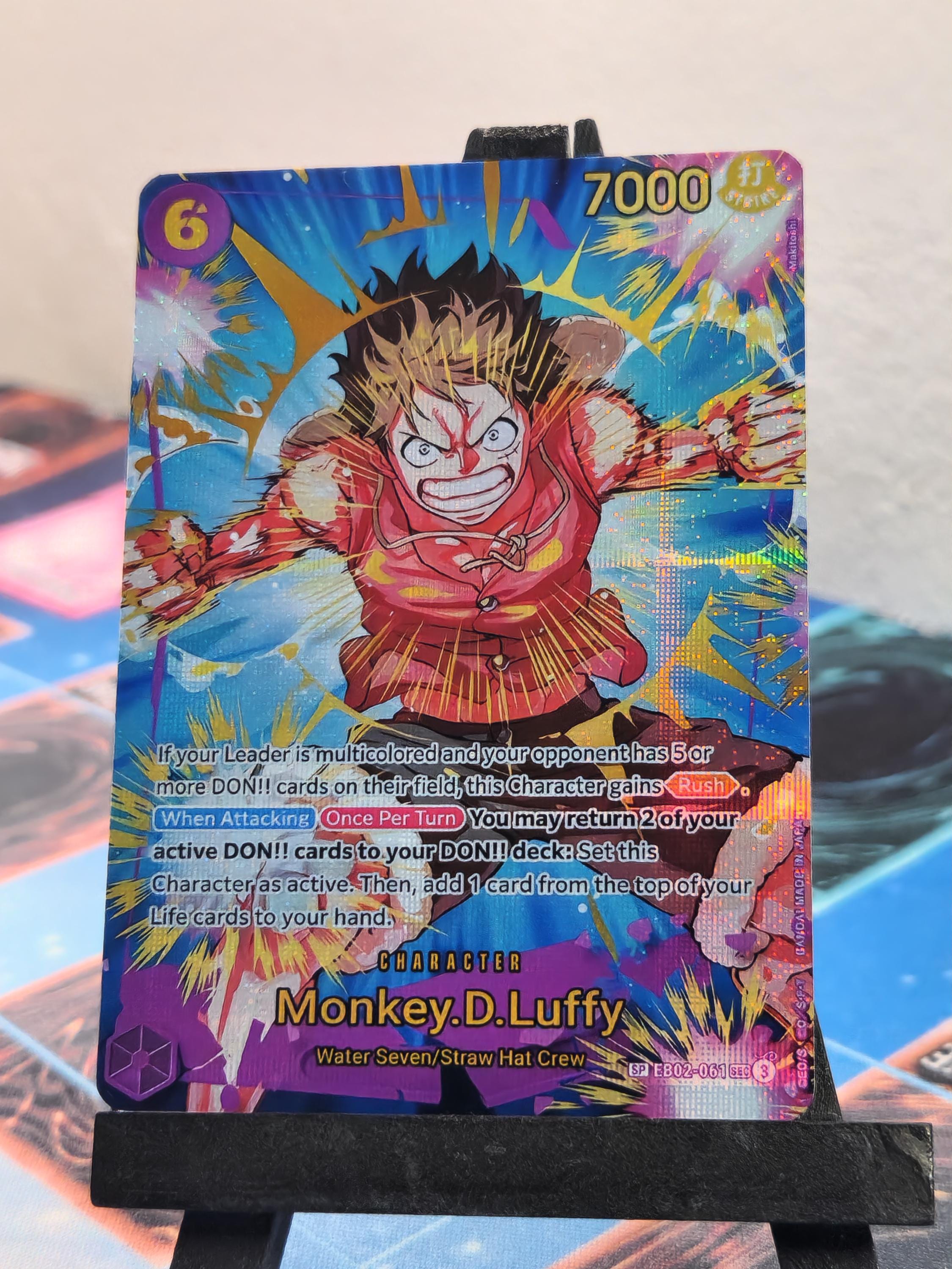 Monkey D Luffy SP alt art EB02-061 One Piece Proxy