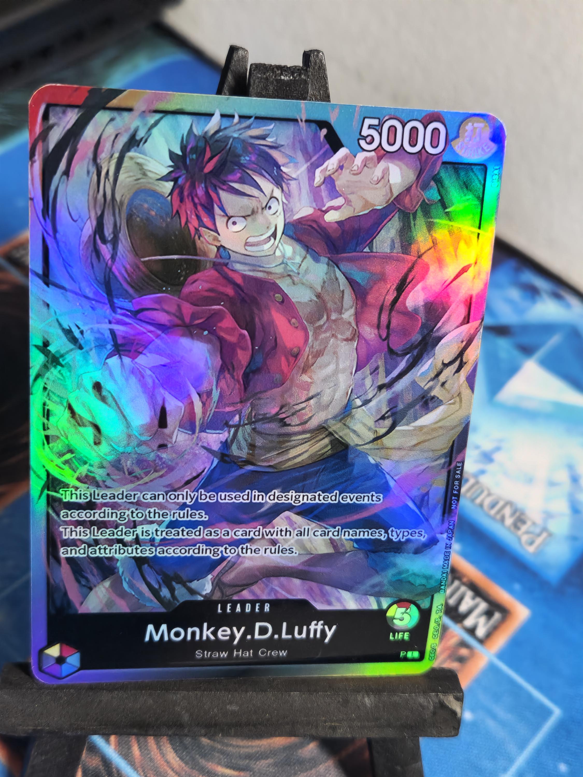 Monkey D Luffy Leader promo  P 1 One Piece Proxy