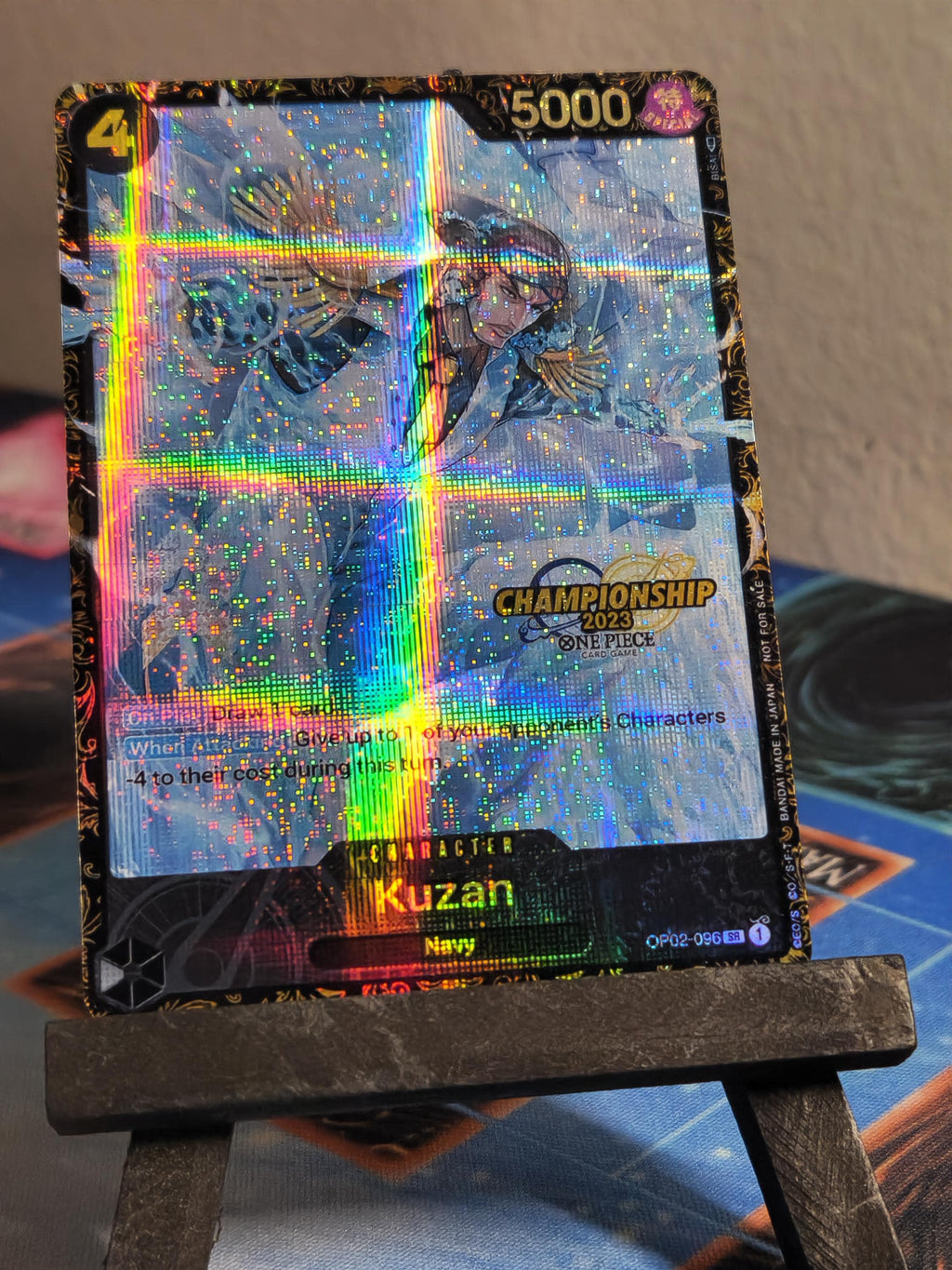 Kuzan Championship alt art op02-096 One Piece Proxy Card