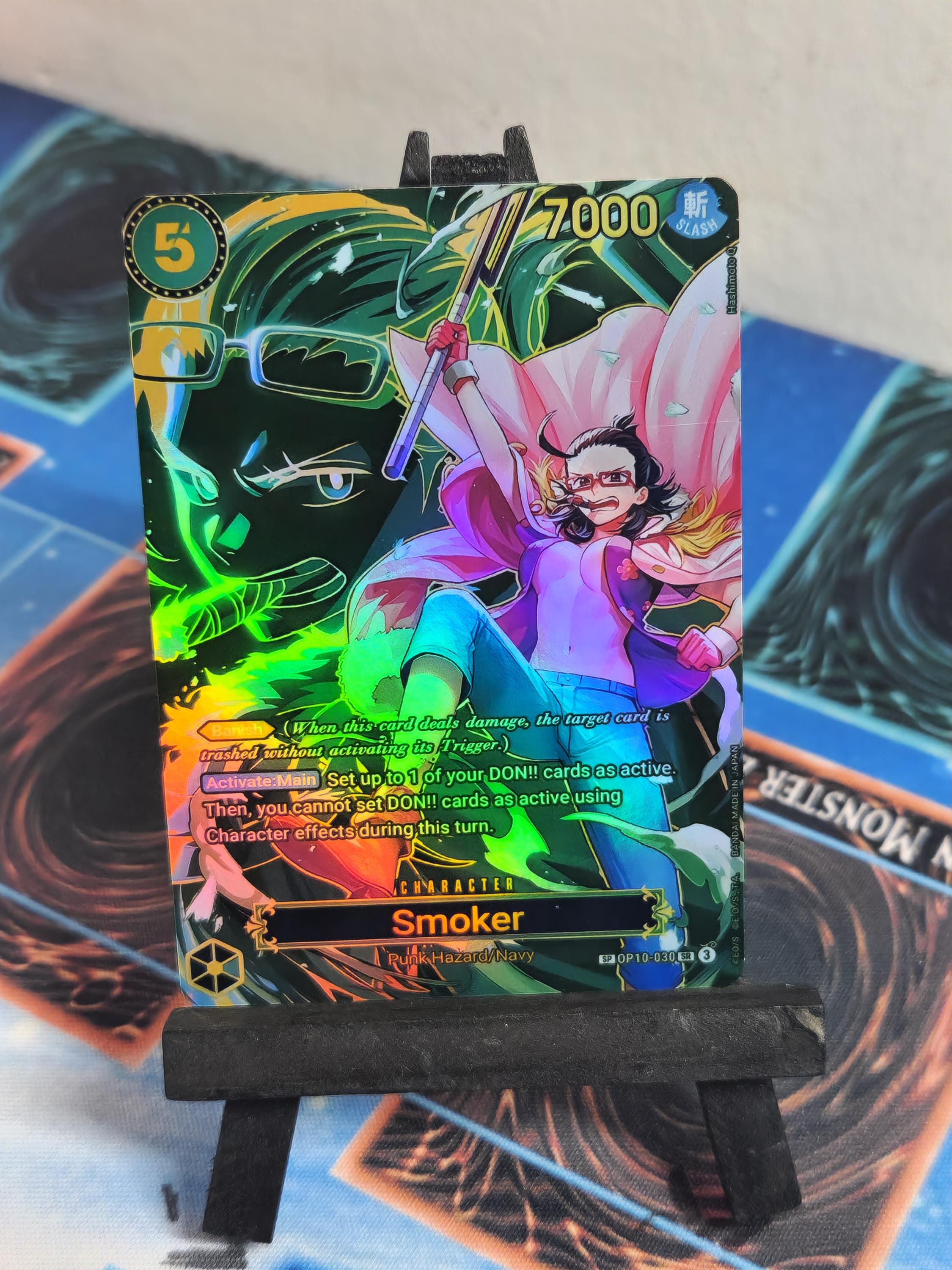 Smoker SP alt art  OP10-030 One Piece Proxy op13