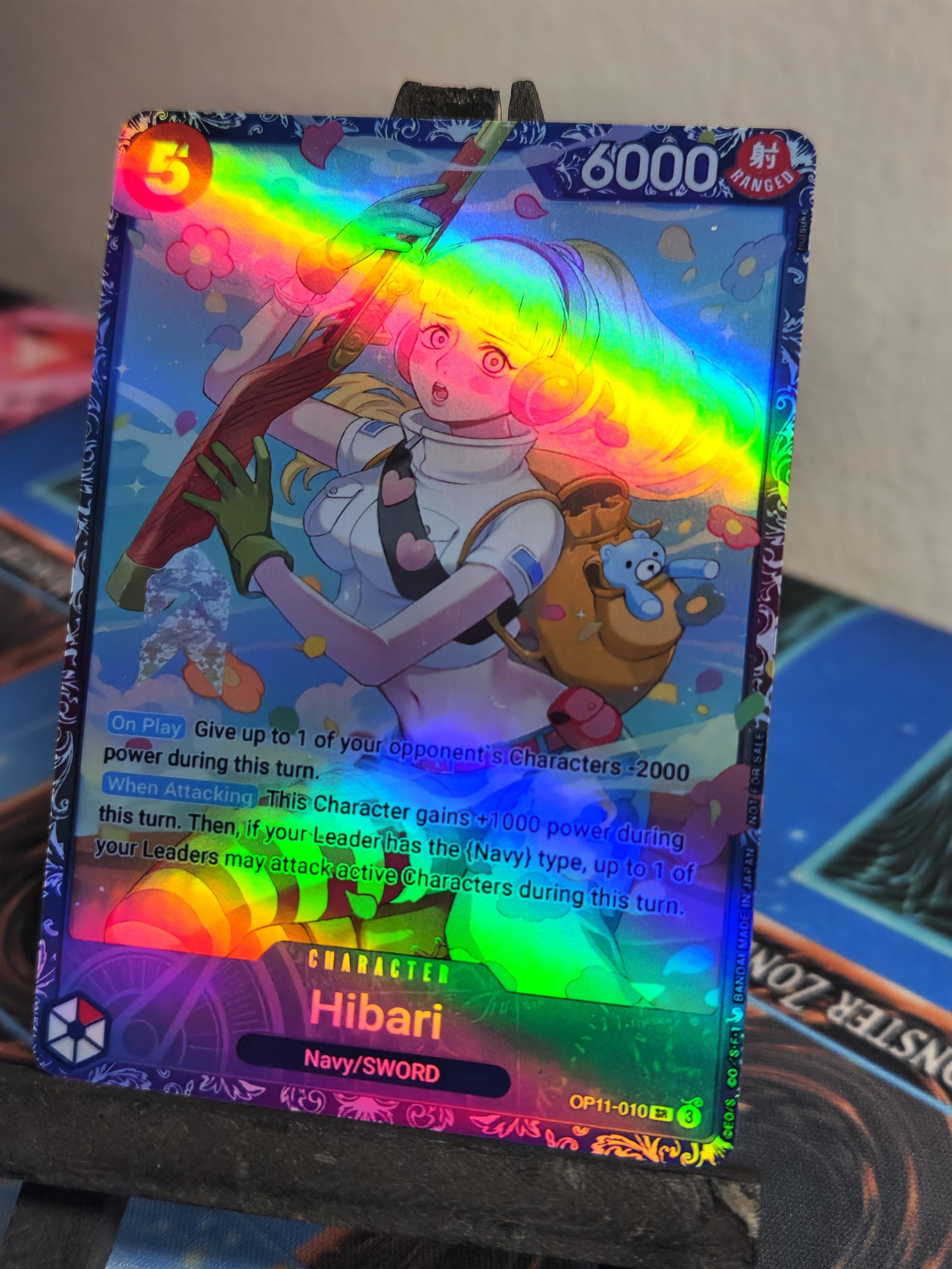 Hibari Alt Art OP11-010 One Piece Proxy