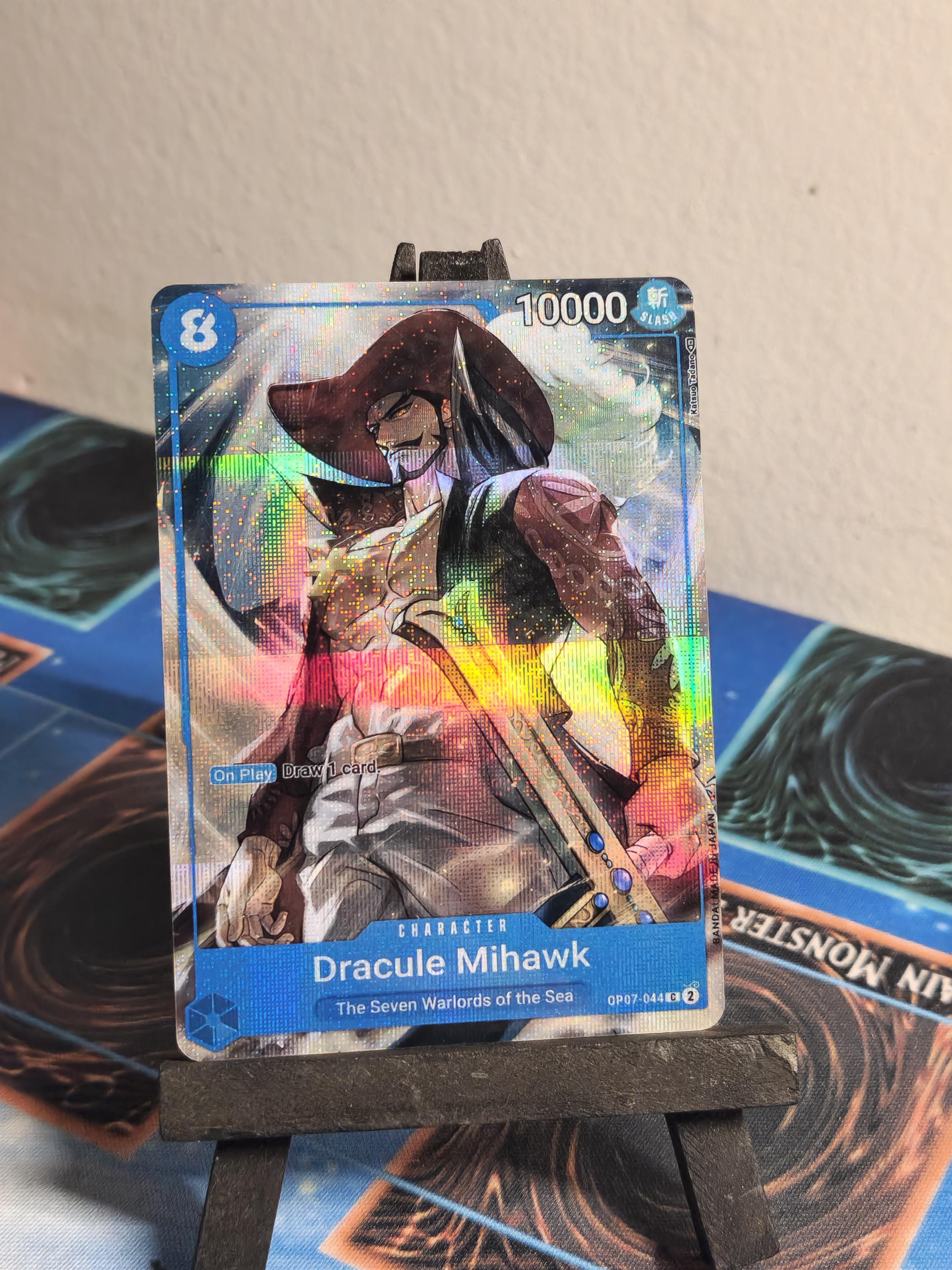 Dracule Mihawk 2nd Anniversary alt art op07-044 One Piece proxy