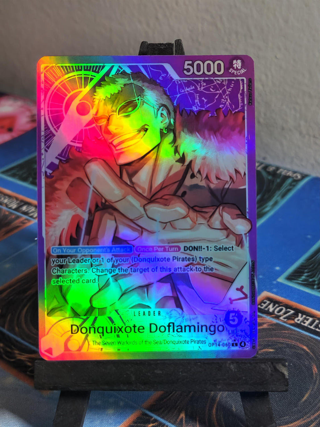 Donquixote Doflamingo Alt Art OP14-060 One Piece Proxy