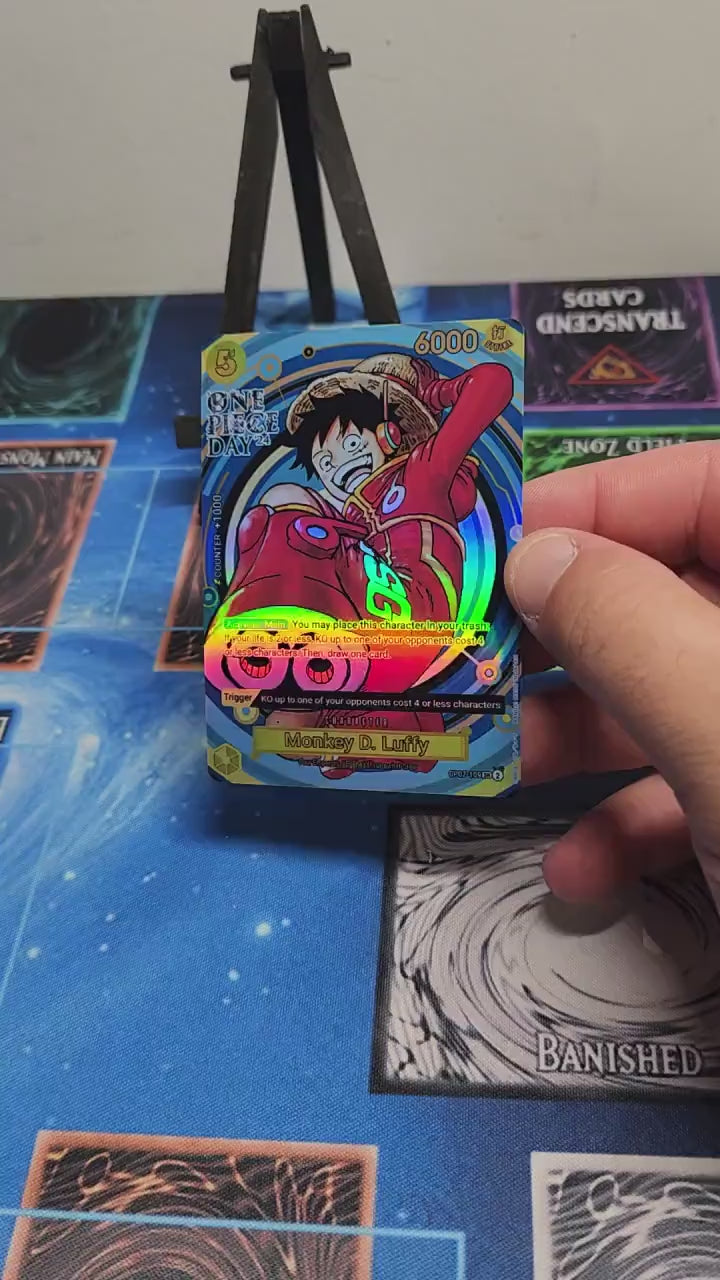 Monkey D Luffy alt art  op07-109 One Piece proxy