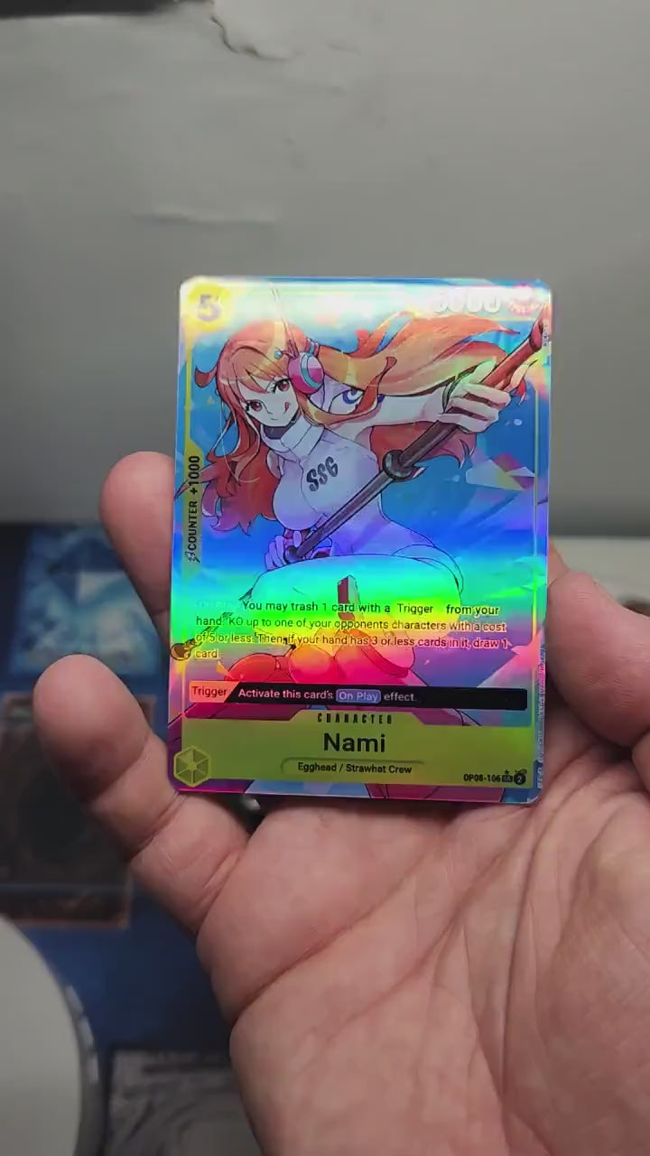 One Piece Nami alt art op08-106 proxy