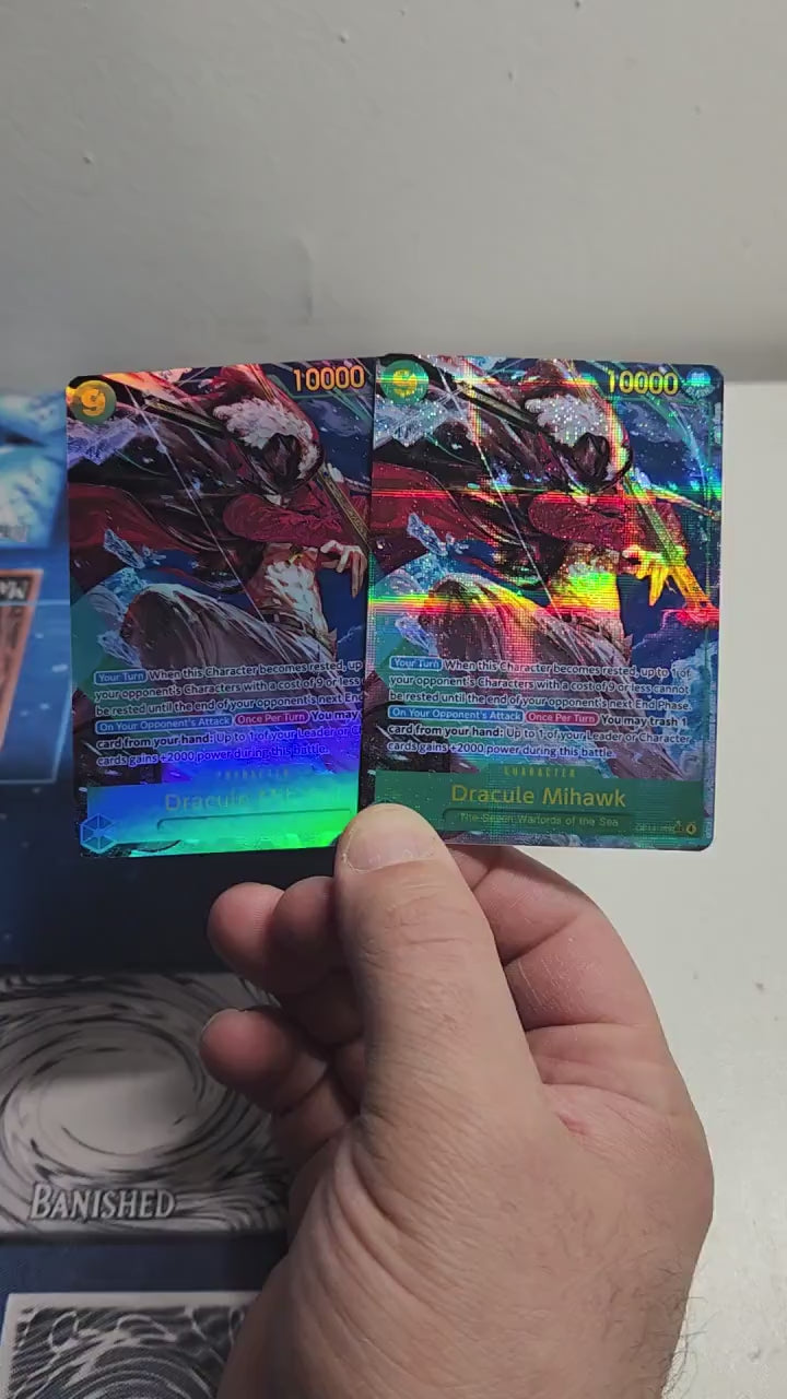 Dracule Mihawk alt art op14-119 One Piece proxy