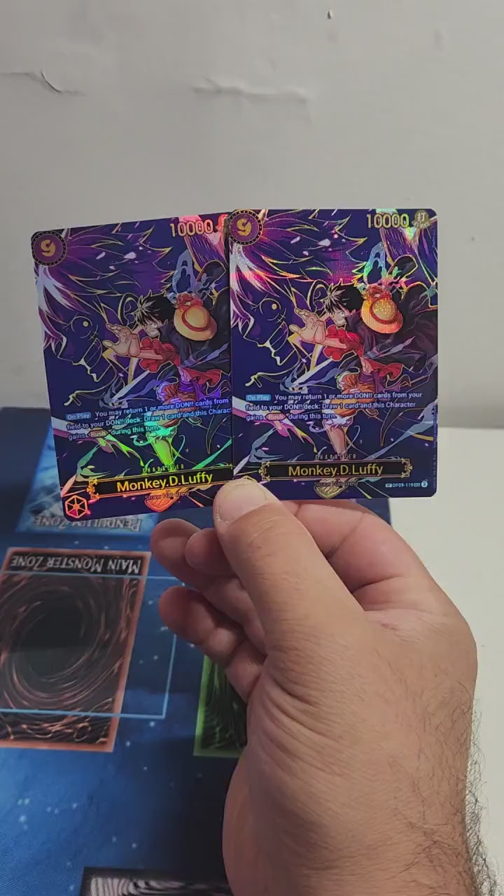 Monkey D Luffy SP alt art op09-119 One Piece Proxy op13