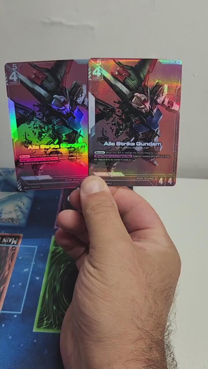 Alle Strike Gundam tcg proxy