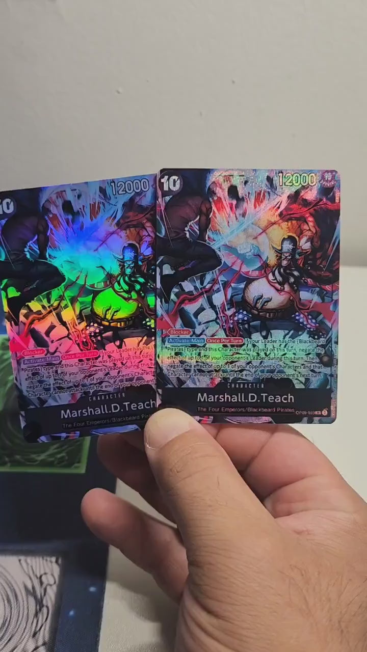 Marshall D Teach 2nd Anniversary alt art op09-093 One Piece Proxy