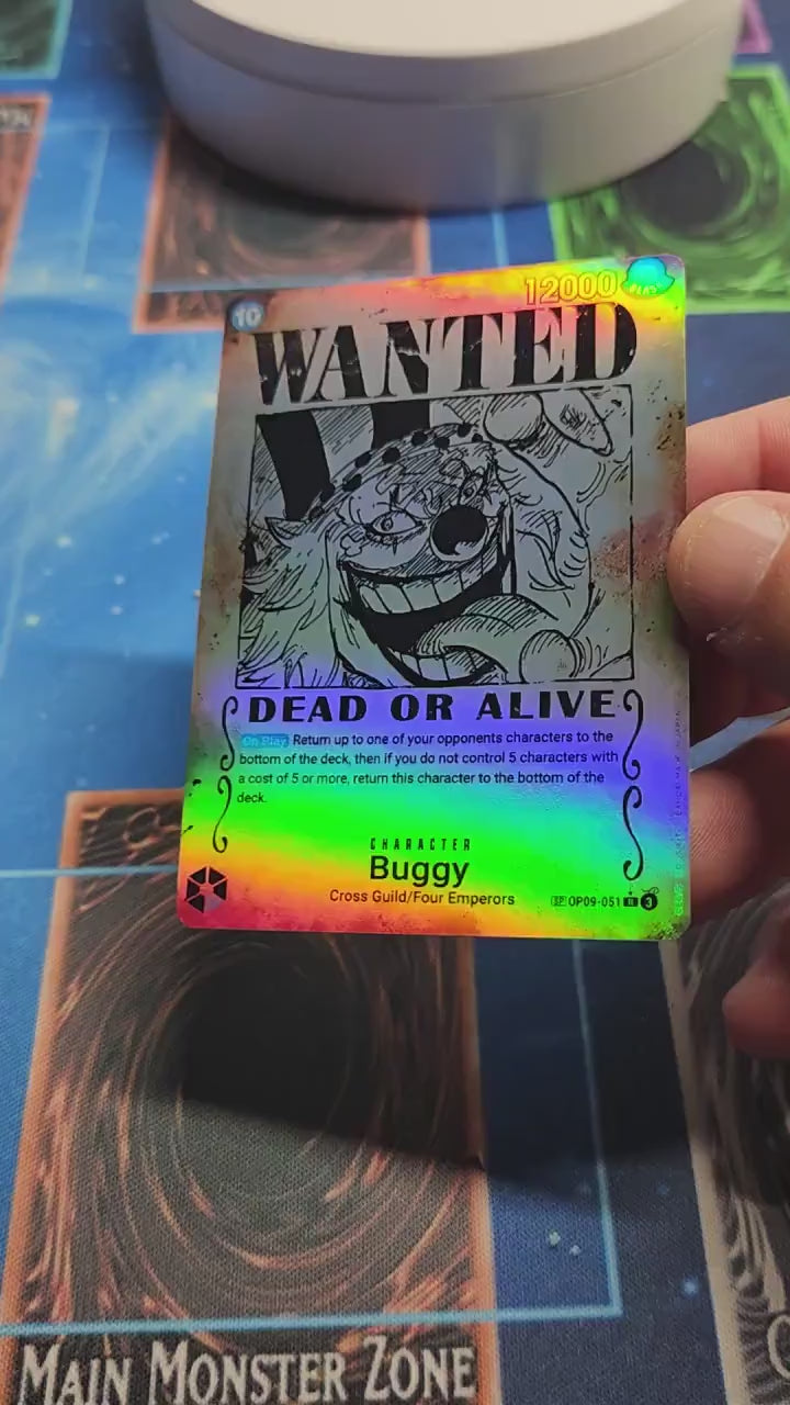 Buggy Wanted Poster SP op09-051 One Piece Proxy