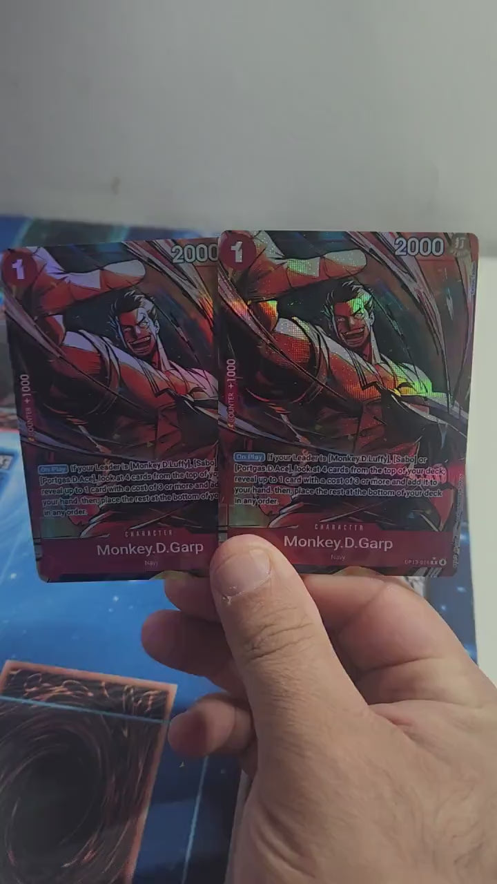 Monkey D Garp alt art op13-016 One Piece proxy