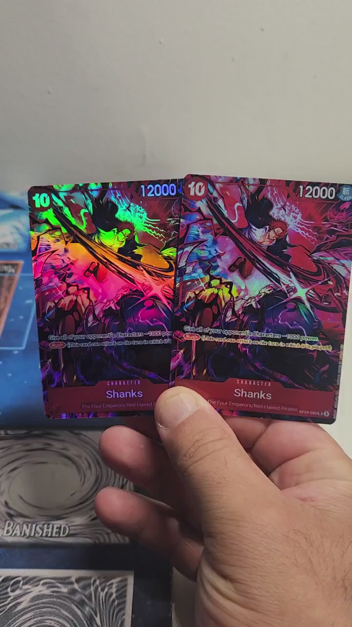 Shanks 2nd Anniversary alt art op09-004 One Piece Proxy