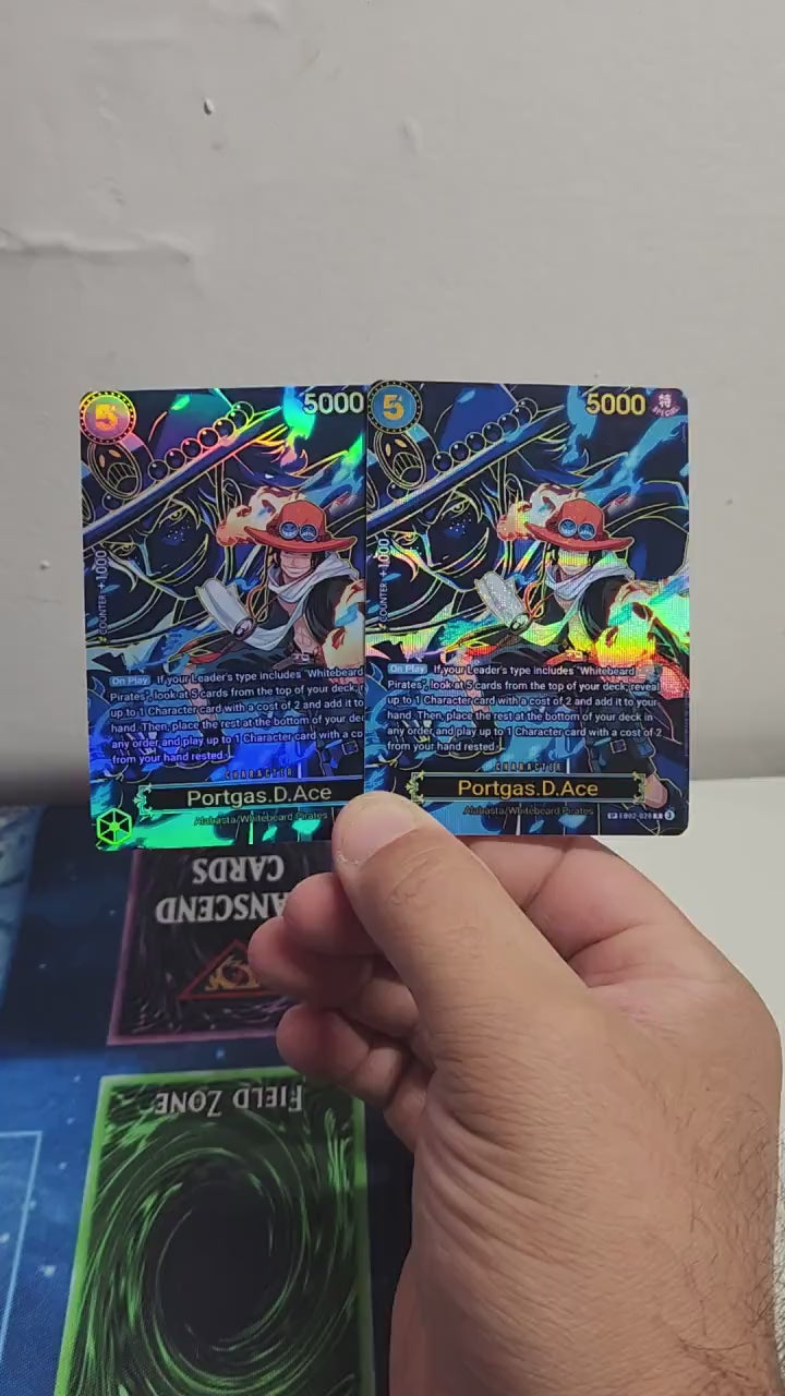 Portgas D Ace SP alt art EB02-28 One Piece Proxy op13