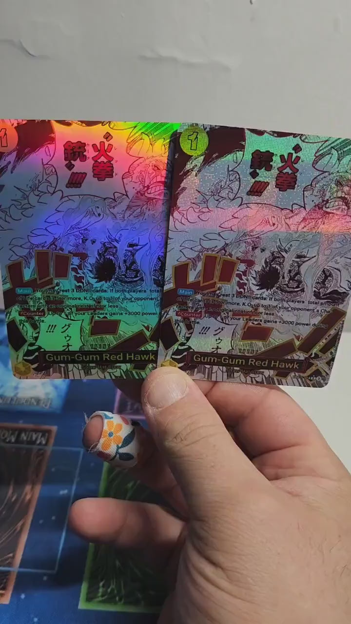 Gum-Gum Red Hawk alt art OP11-114 One Piece Proxy