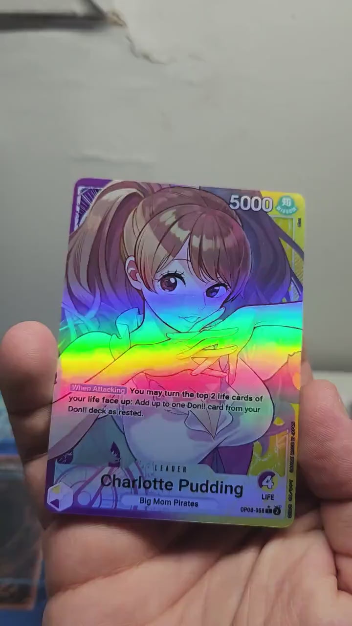One Piece Charlotte Pudding Leader op08-058 proxy