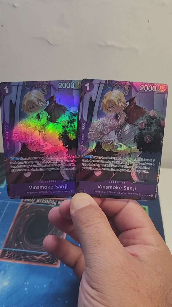 Vinsmoke Sanji Treasure Rare alt art op10-063 One Piece proxy