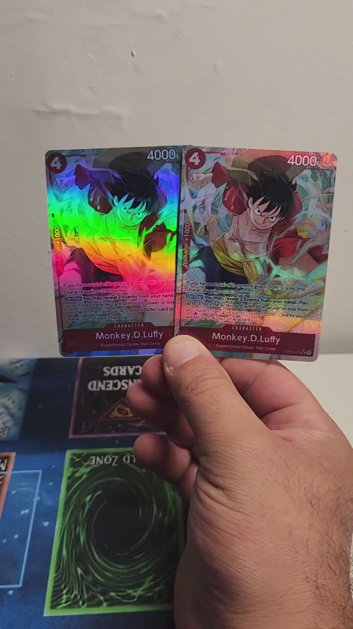 Monkey D Luffy alt art op12-015 One Piece proxy