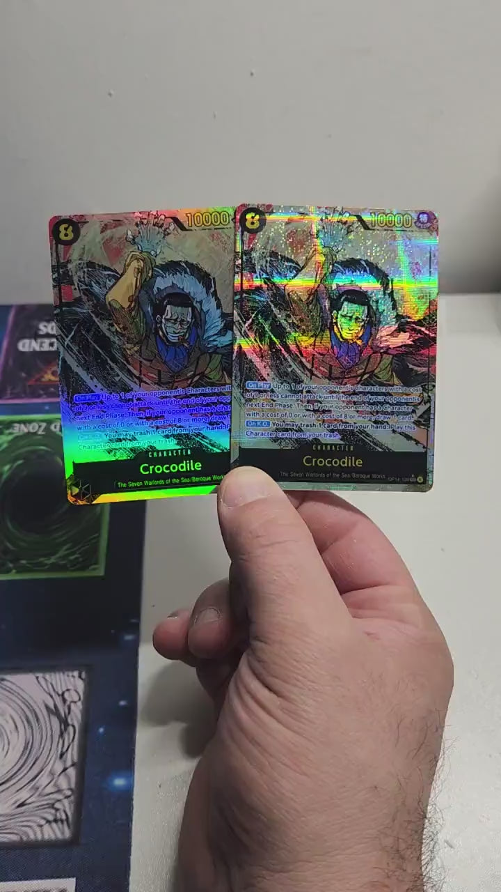 Crocodile alt art op14-120 One Piece proxy