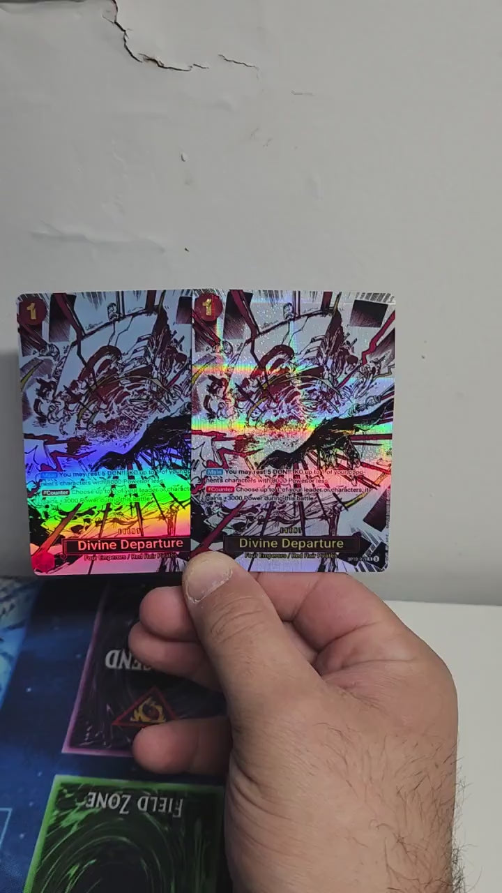 Divine Departure alt art op10-019 One Piece Proxy Card