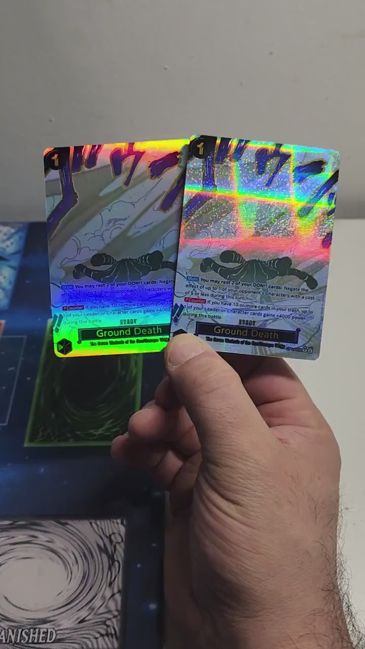 Ground Death alt art op14-096 One Piece proxy