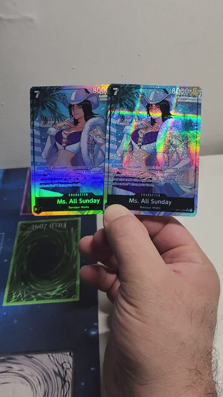 Ms. All Sunday alt art op14-084 One Piece proxy