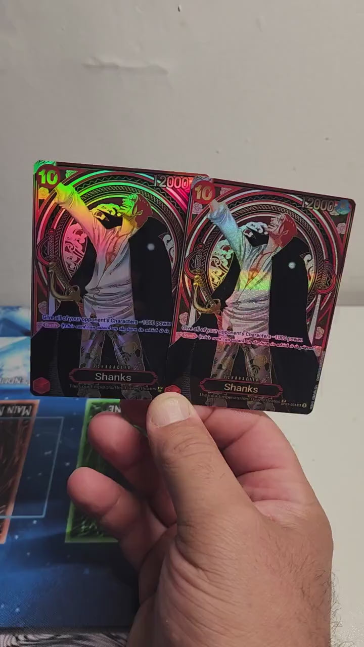Shanks SP1 alt art op09-004 One Piece Proxy op13