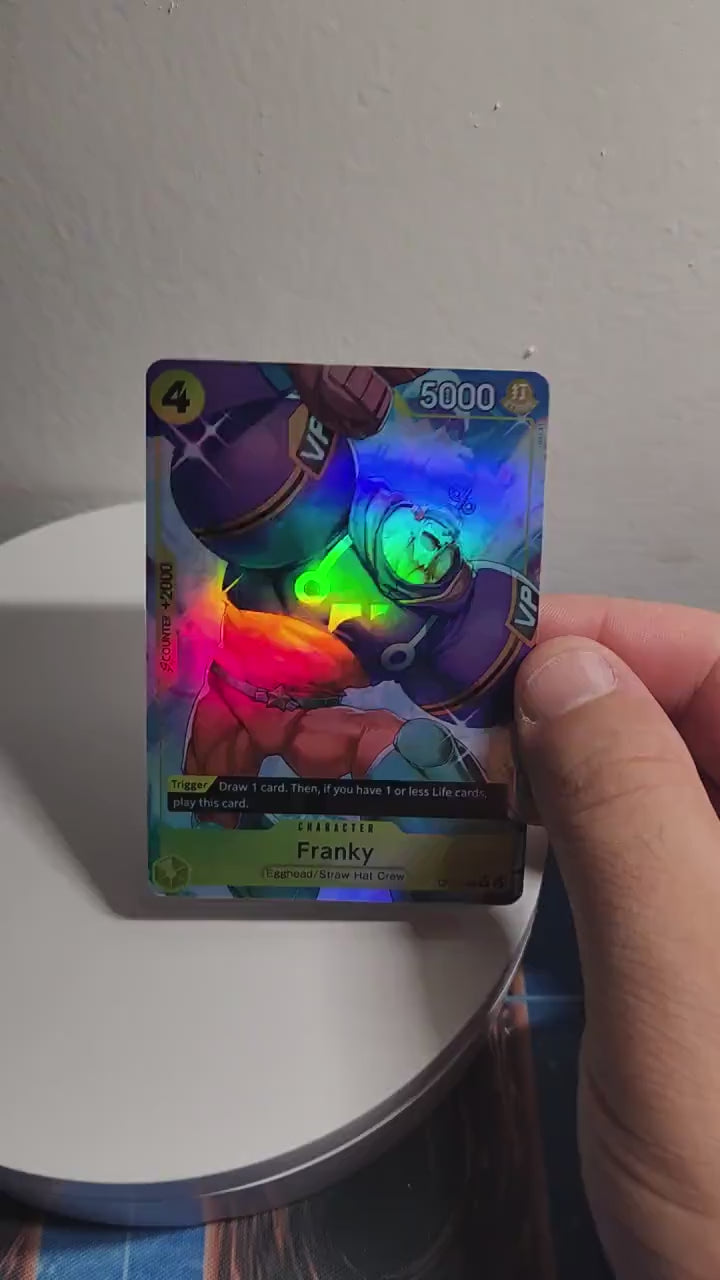 Franky alt art op07-107 One Piece Proxy