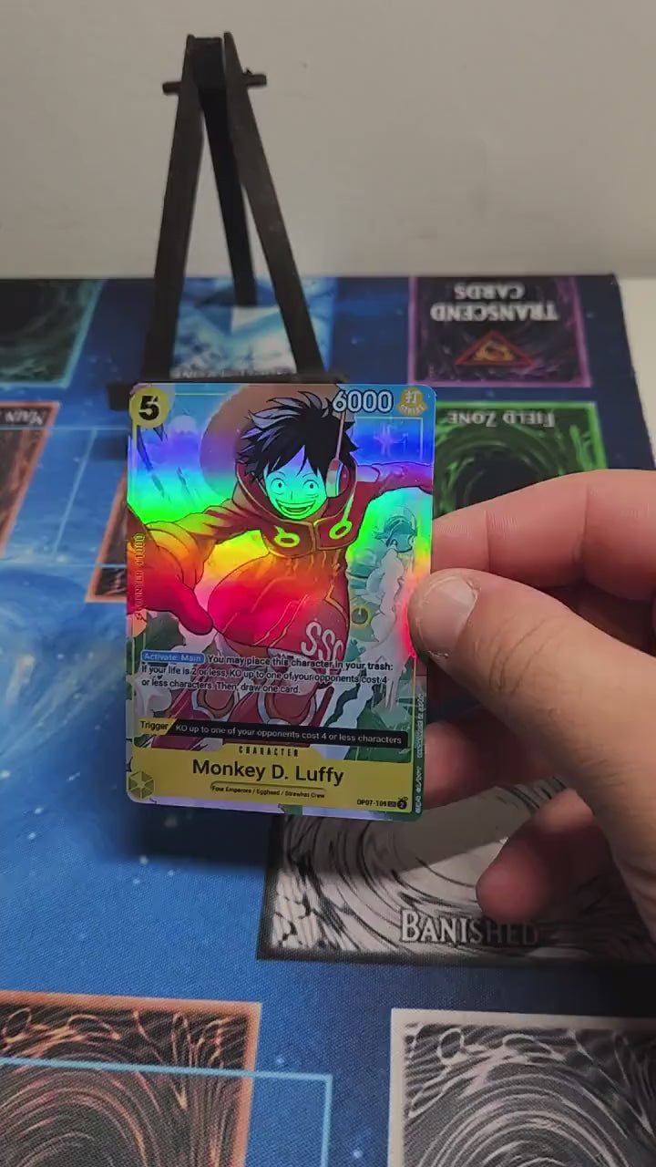 Monkey d luffy alt art  op07-109 One Piece proxy