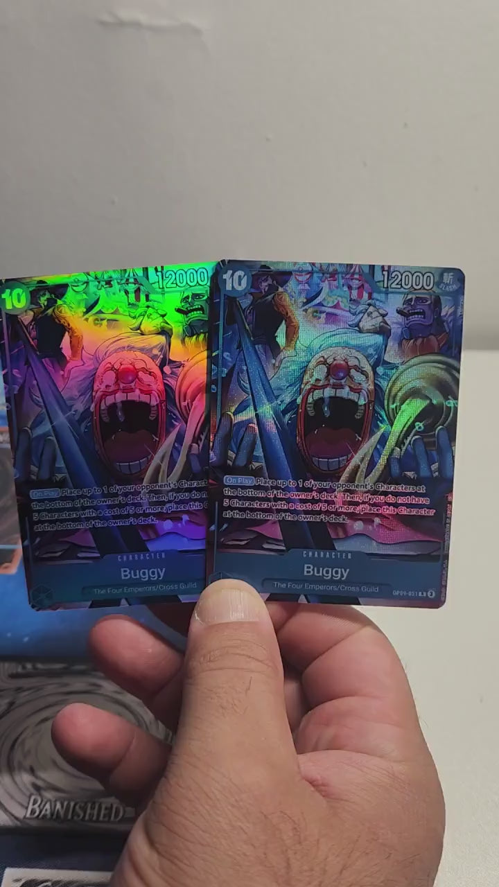 Buggy 2nd Anniversary alt art op09-051 One Piece Proxy