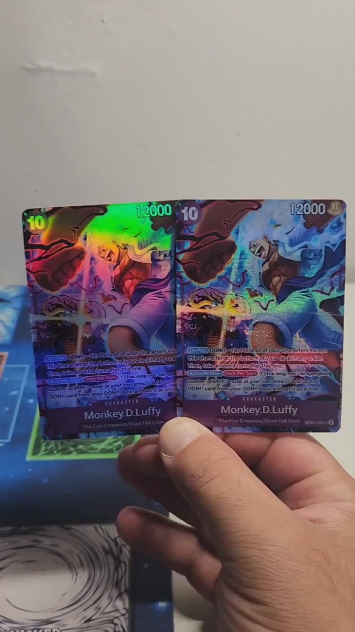 Monkey D Luffy 2nd Anniversary alt art op09-119 One Piece Proxy