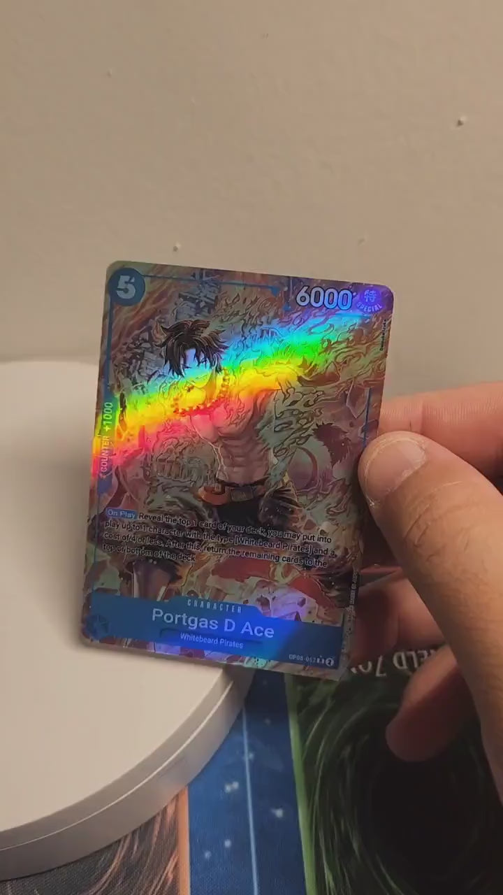 Portgas D Ace alt art op08-052 One Piece Proxy