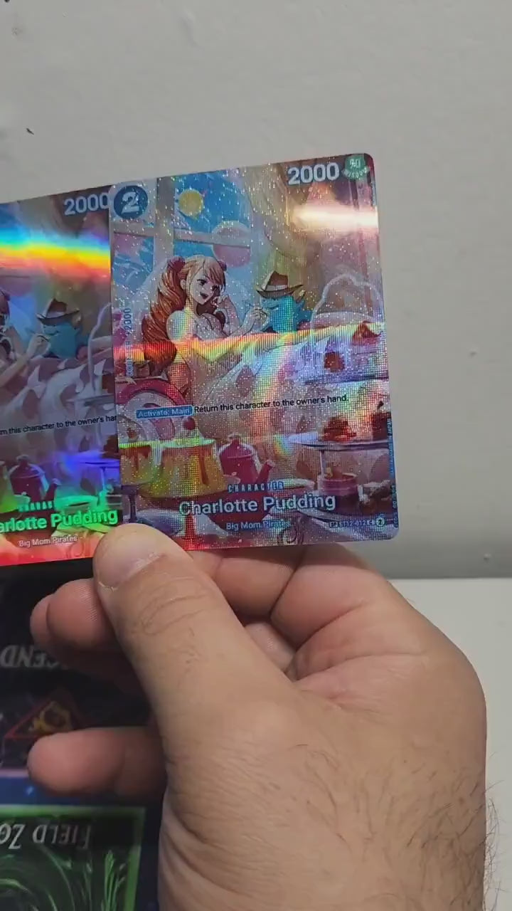 Charlotte Pudding SP alt art st12-012 One Piece Proxy Card